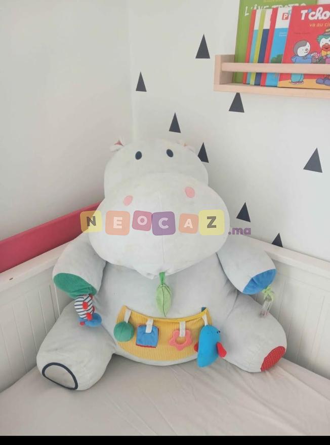 Axel l’Hippopotame - peluche géante d’activité Oxybul - image 1