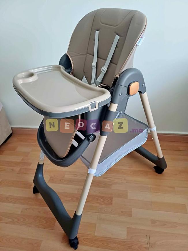 Chaise haute Bébé Beige