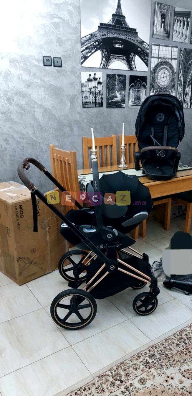 Poussette Cybex Priam gold 4 avec siège auto - image 4