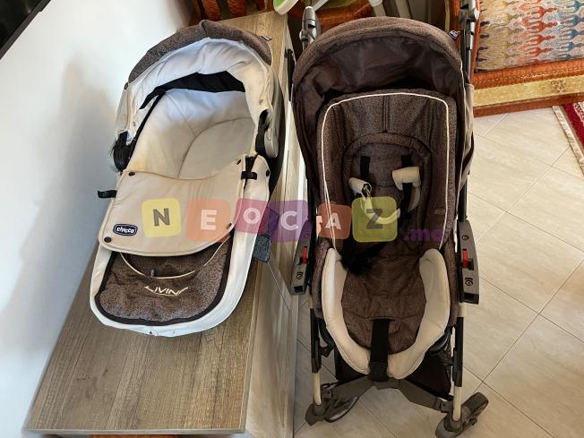 Poussette marque Chicco trio living smart