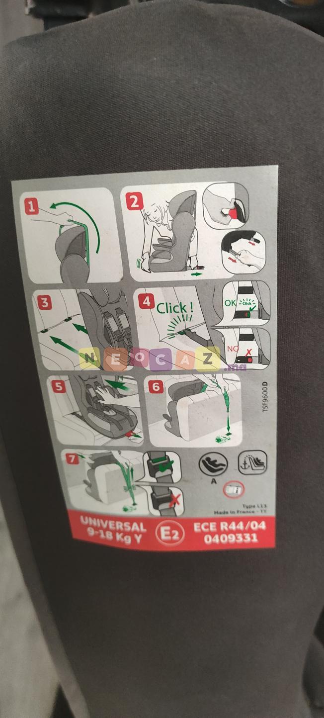 Siege auto isofix de france - image 5